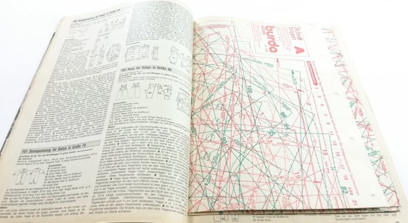 BURDA MODEN NR 3 MARZ 1988