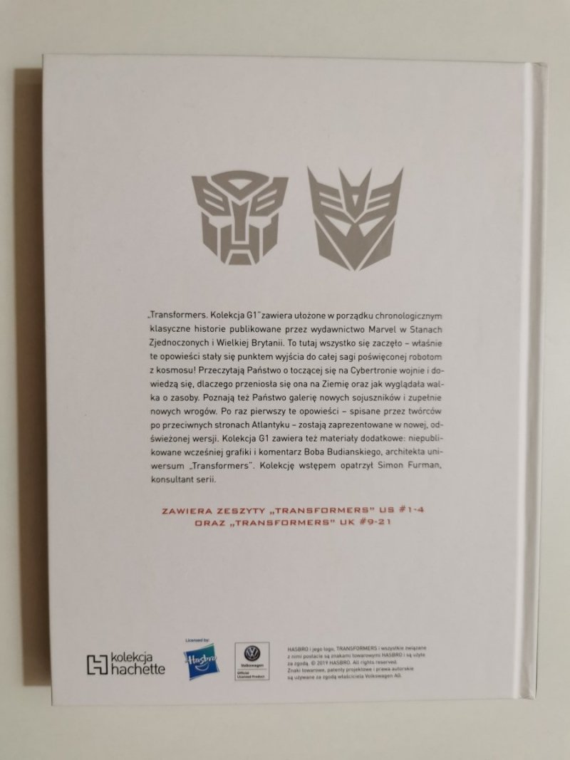 TRANSFORMERS TOM 1 WALKA O WŁADZĘ 