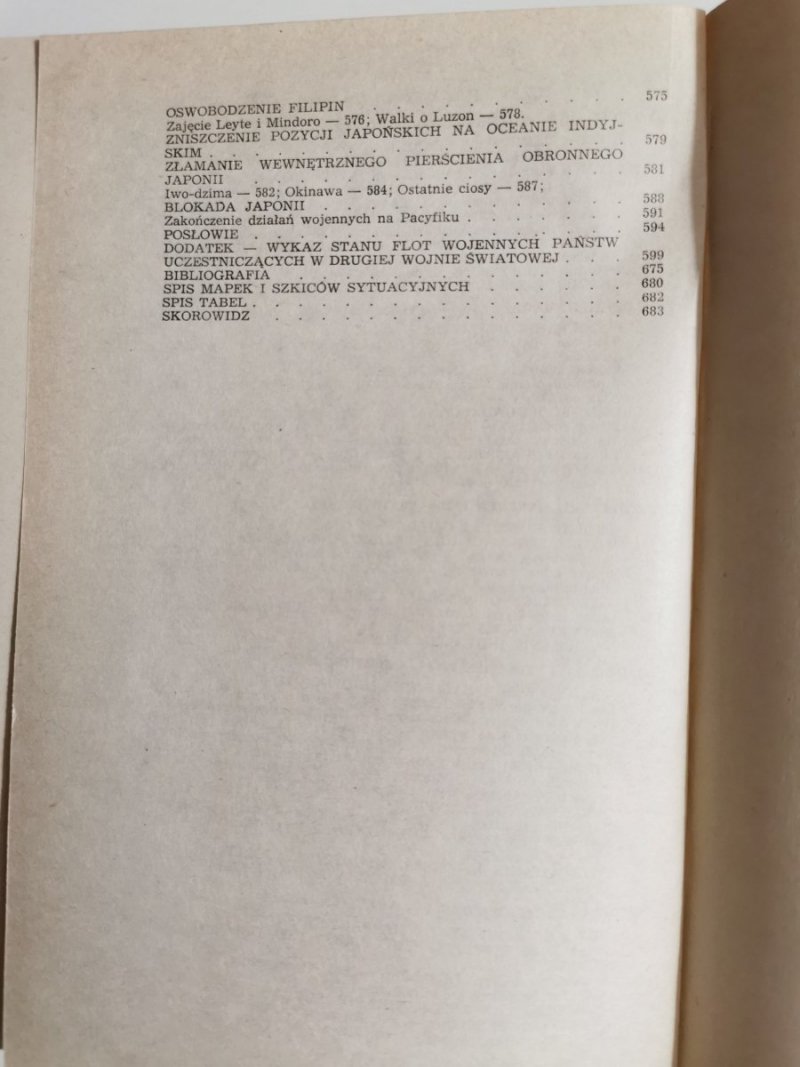 DRUGA WOJNA ŚWIATOWA NA MORZU - Jerzy Lipiński 1970