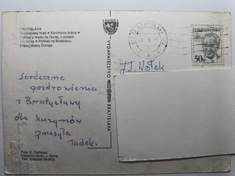 BRATISLAVA. KOLAŻ 4 ZDJĘĆ
