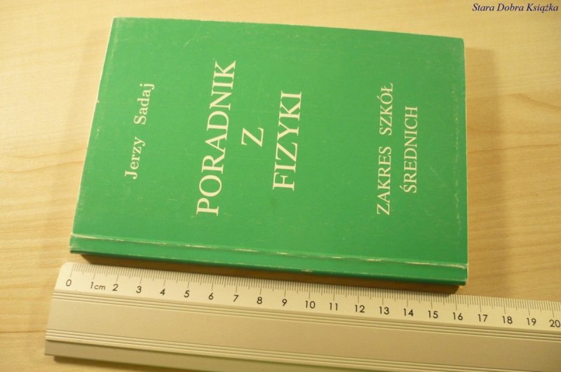 PORADNIK Z FIZYKI - Jerzy Sadaj (1993)