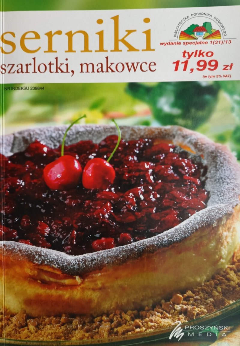 SERNIKI SZARLOTKI MAKOWCE