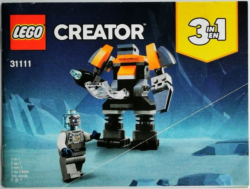 INSTRUKCJA.  LEGO CREATOR 31111  