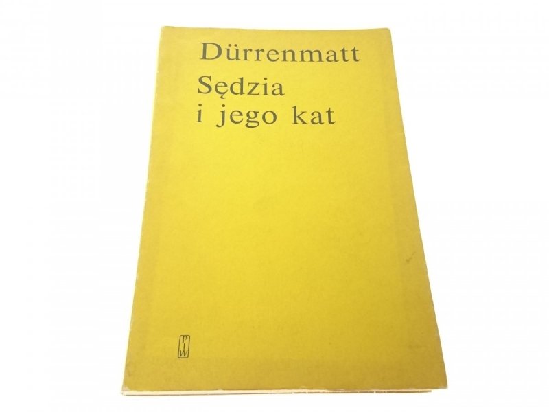 SĘDZIA I JEGO KAT - Friedrich Durrenmatt 1972