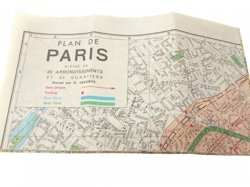 PLAN DE PARIS