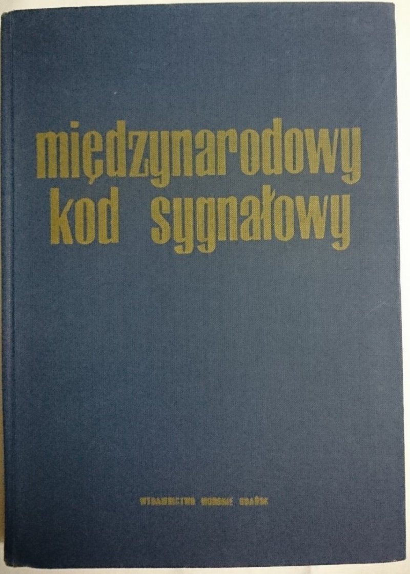 MIĘDZYNARODOWY KOD SYGNAŁOWY 1969 POL-ANG