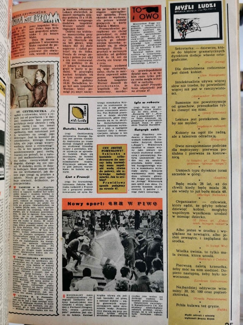 PRZEKRÓJ ROCZNIK 1962 OPRAWIONY
