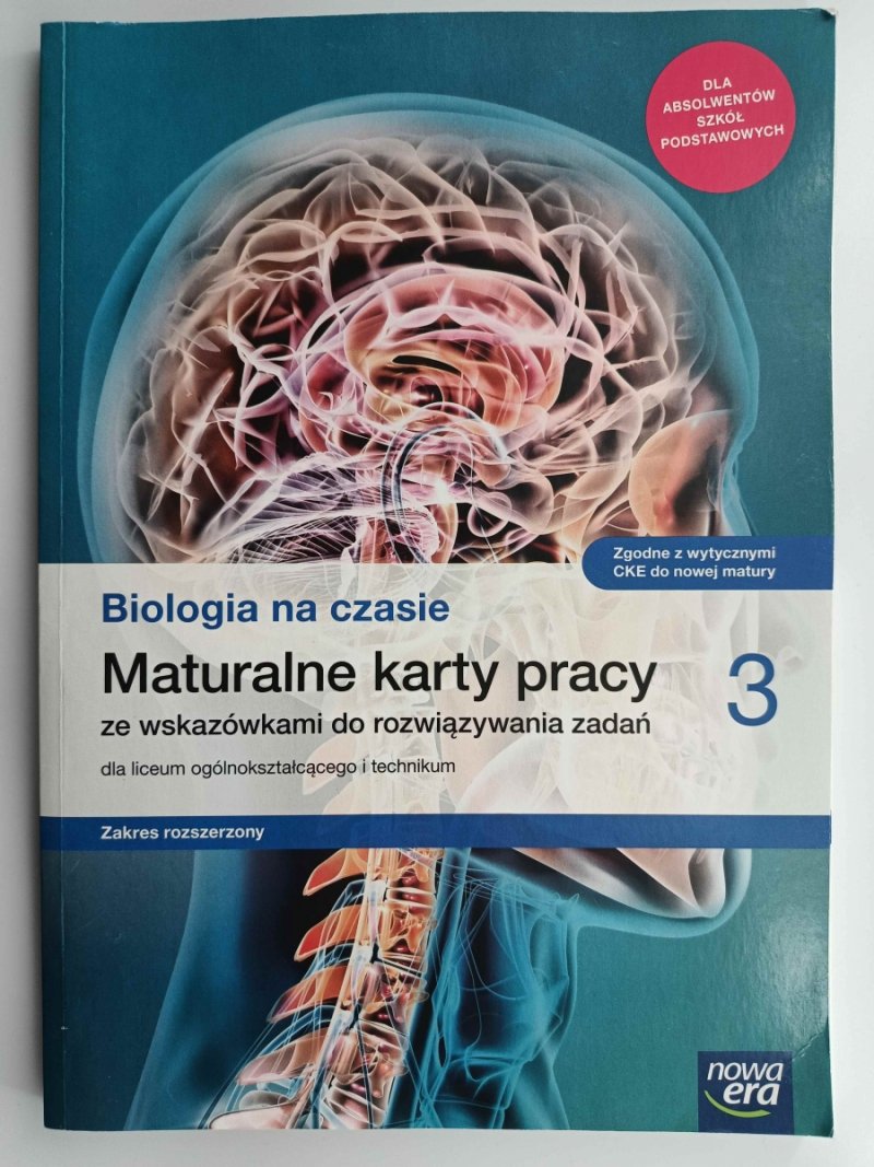 BIOLOGIA. MATURALNE KARTY PRACY. ZR KLASA 3 - Bartłomiej Grądzki