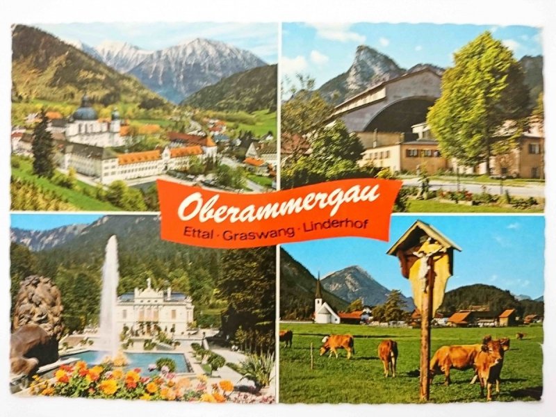 OBERAMMERGAU. ETTAL GRASWANG LINDERHOF