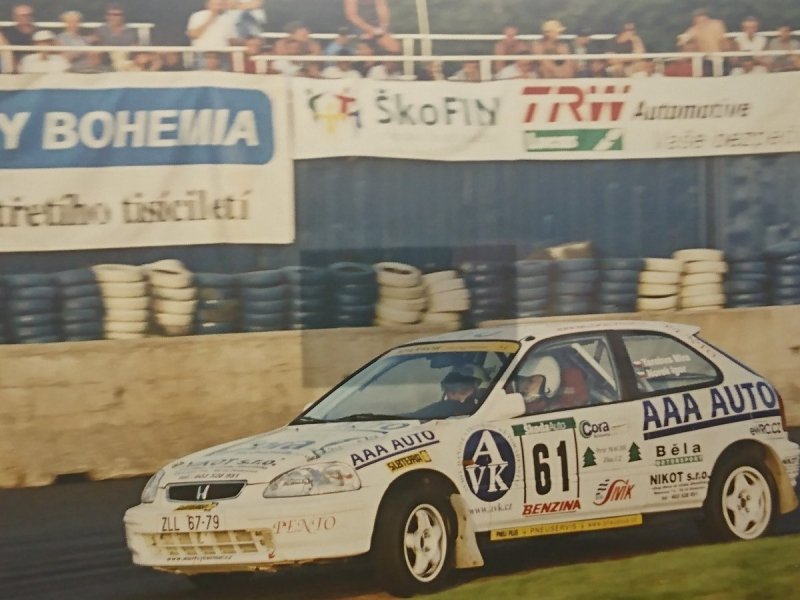 RAJD WRC 2005 ZDJĘCIE NUMER #188 HONDA CIVIC
