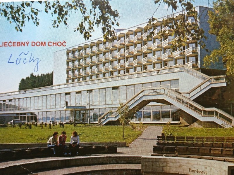 KUPELE LUĆKY. LIEĆEBNY DOM CHOĆ