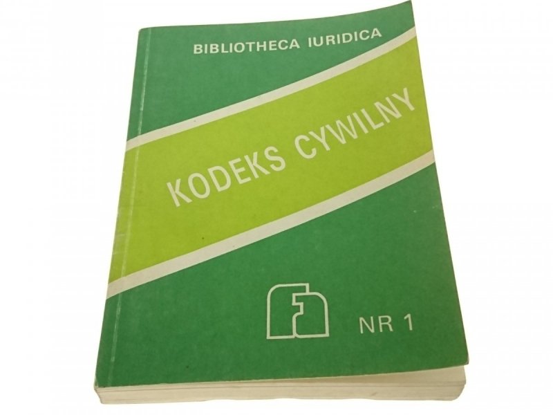 BIBLIOTHECA IURIDICA NR.1 KODEKS CYWILNY (1990)