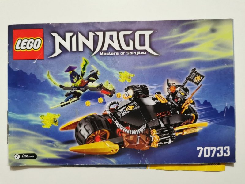 LEGO NINJAGO. MASTERS OF SPINJITZU NR 70733 2015