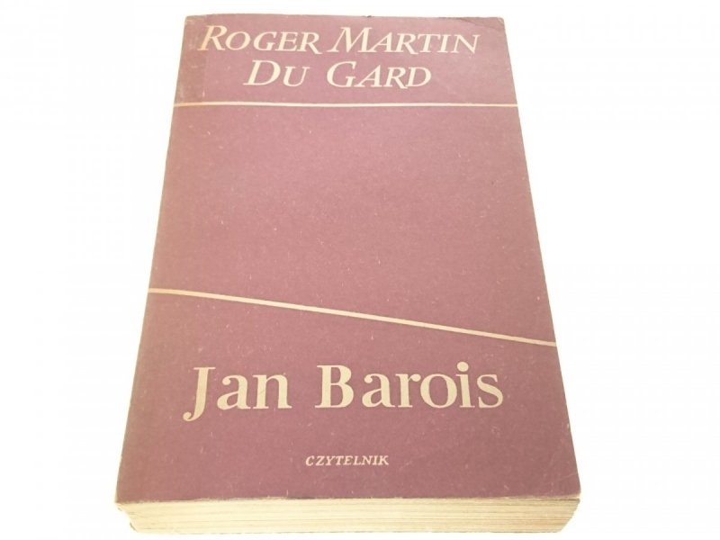 JAN BAROIS - Martin Du Gard 1956
