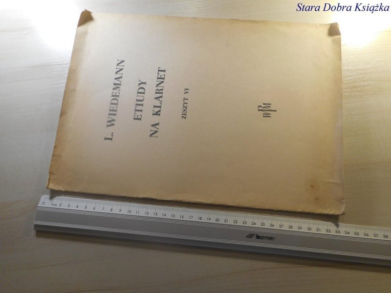 LUDWIG WIEDEMANN. ETIUDY NA KLARNET ZESZYT VI 1965