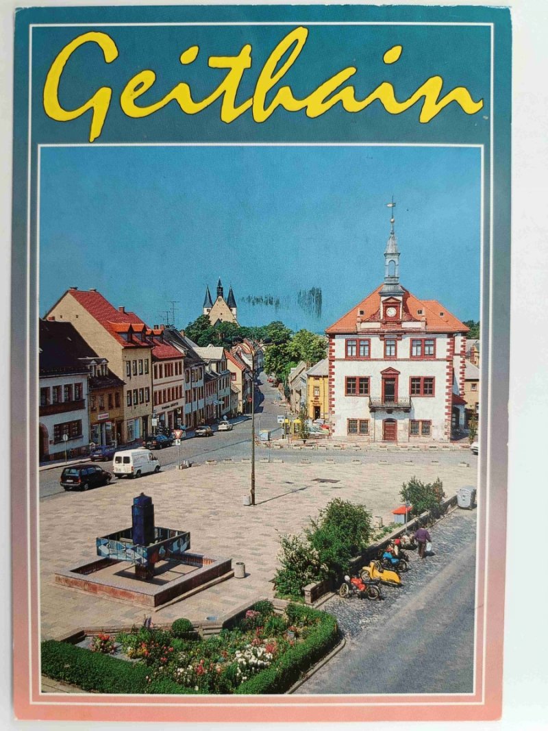GEITHAIN RATHAUS MIT MARKTPLATZ