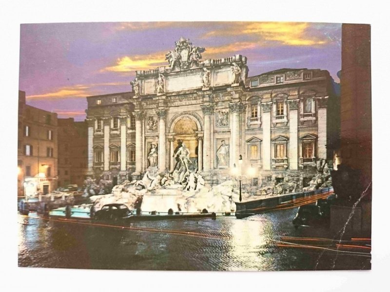 ROMA. FONTANA DI TREVI – NOTTURNO