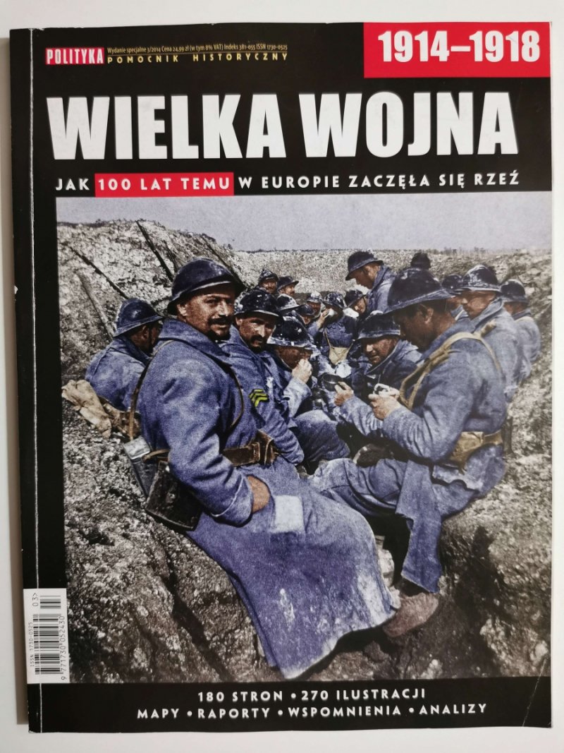 POLITYKA NR 3/2014. WIELKA WOJNA1914-1918