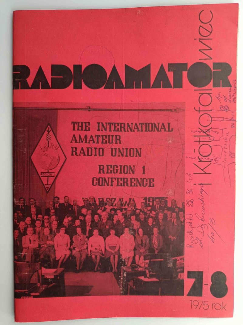 RADIOAMATOR I KRÓTKOFALOWIEC NR 7-8 ROK 1975