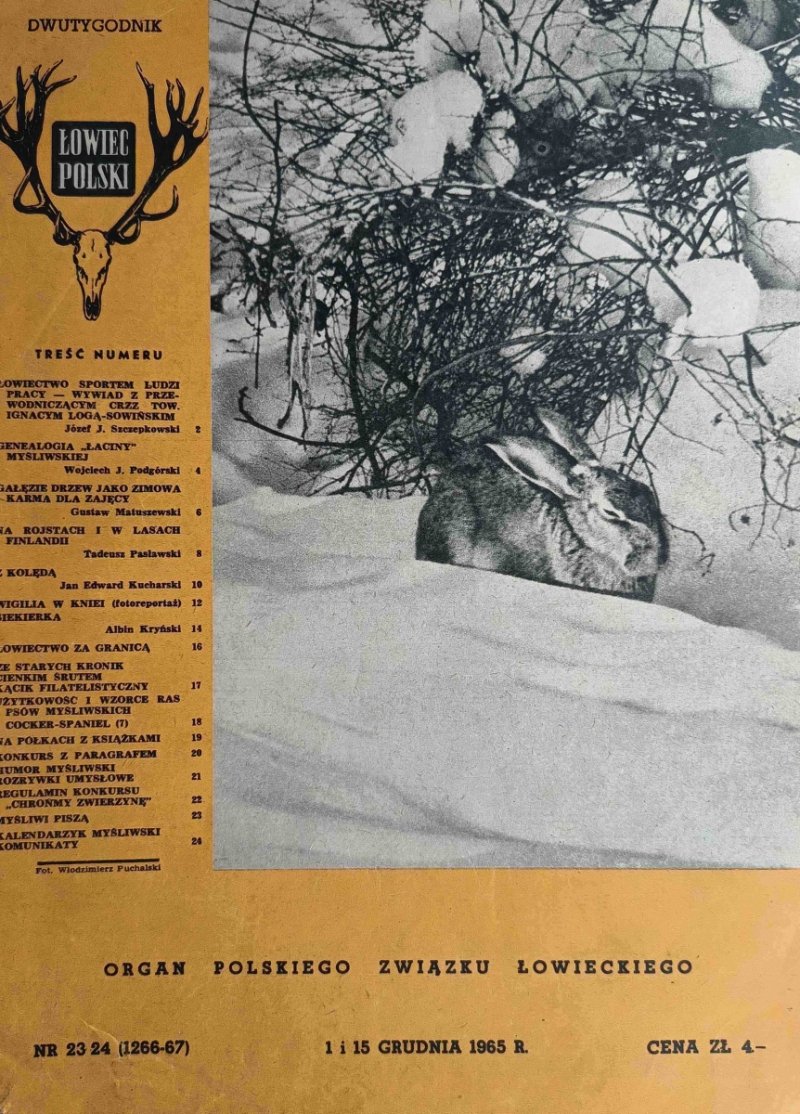 ŁOWIEC POLSKI NR 23-24/1965