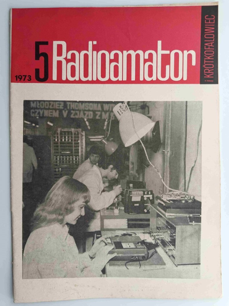 RADIOAMATOR I KRÓTKOFALOWIEC NR 5 ROK 1973
