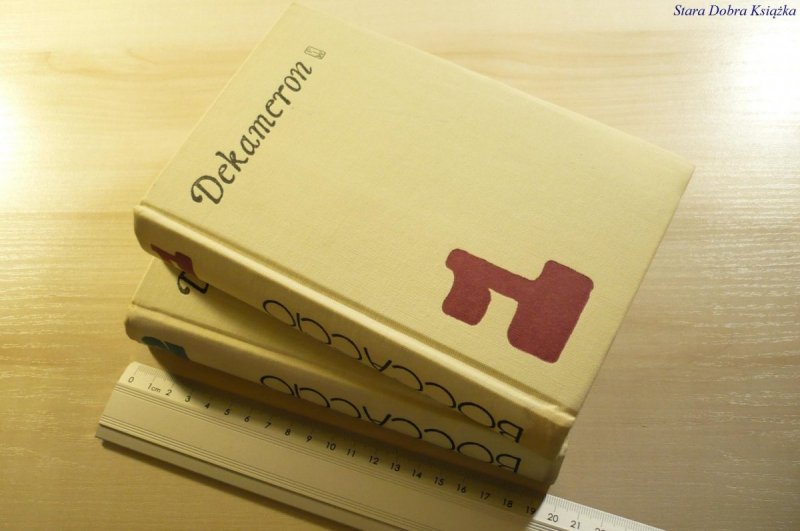 DEKAMERON TOM I i II - Giovanni Boccaccio 1971
