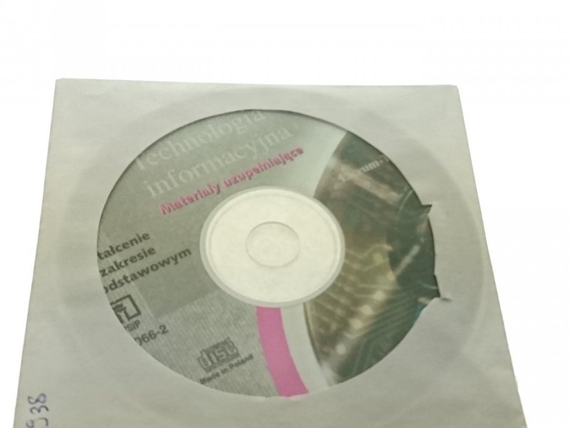TECHNOLOGIA INFORMACYJNA. MATERIAŁY (2002)