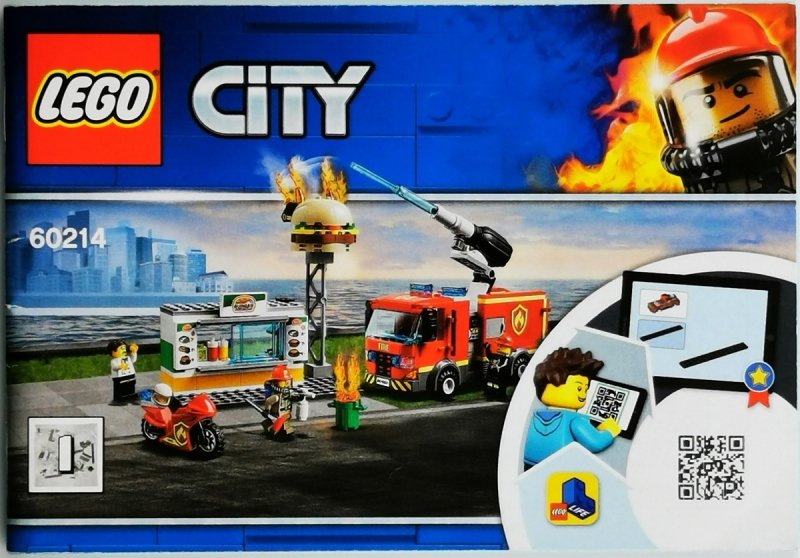 INSTRUKCJA.  LEGO CITY 60214 – 1