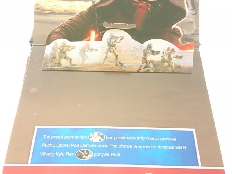 STAR WARS. 5 ROZKŁADANYCH STRON 