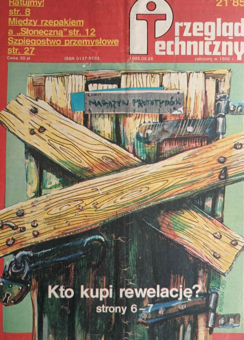 PRZEGLĄD TECHNICZNY NR 21/1985