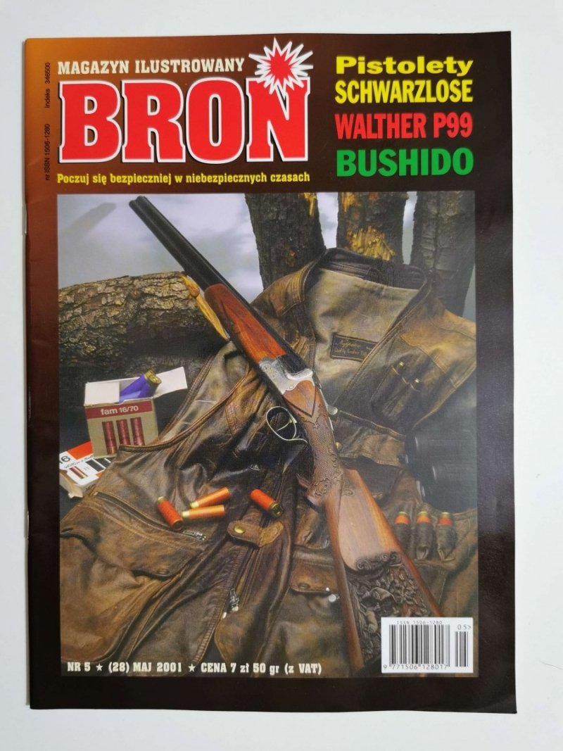 BROŃ MAGAZYN ILUSTROWANY NR 5 (28) MAJ 2001