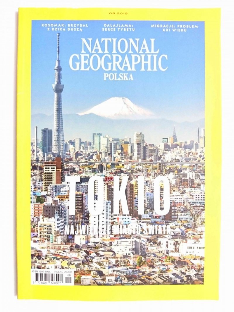 NATIONAL GEOGRAPHIC POLSKA 08.2019 TOKIO