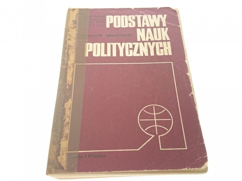 PODSTAWY NAUK POLITYCZNYCH. PODRĘCZNIK (1972)