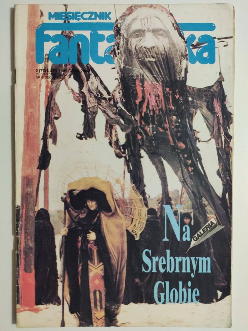 MIESIĘCZNIK FANTASTYKA NR 2 (77) LUTY 1989