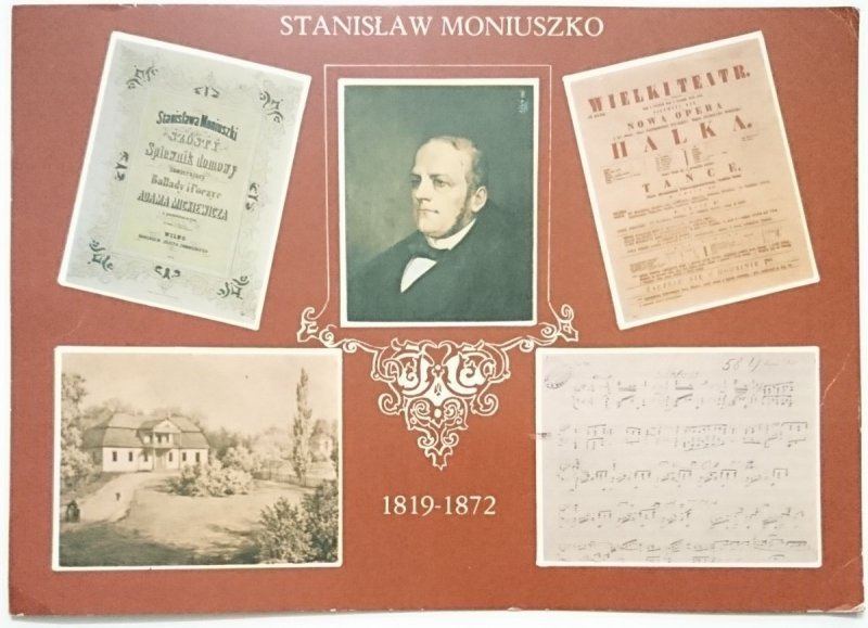 STANISŁAW MONIUSZKO 1819-1872 FOT. DUTKIEWICZ