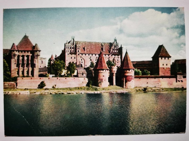MALBORK. FRAGMENT ZAMKU KRZYŻACKIEGO