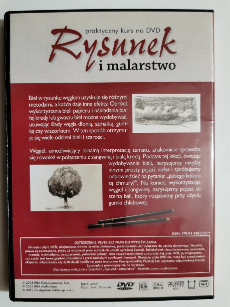 DVD. PRAKTYCZNY KURS RYSUNEK I MALARSTWO. RYSUNEK CZ. 4