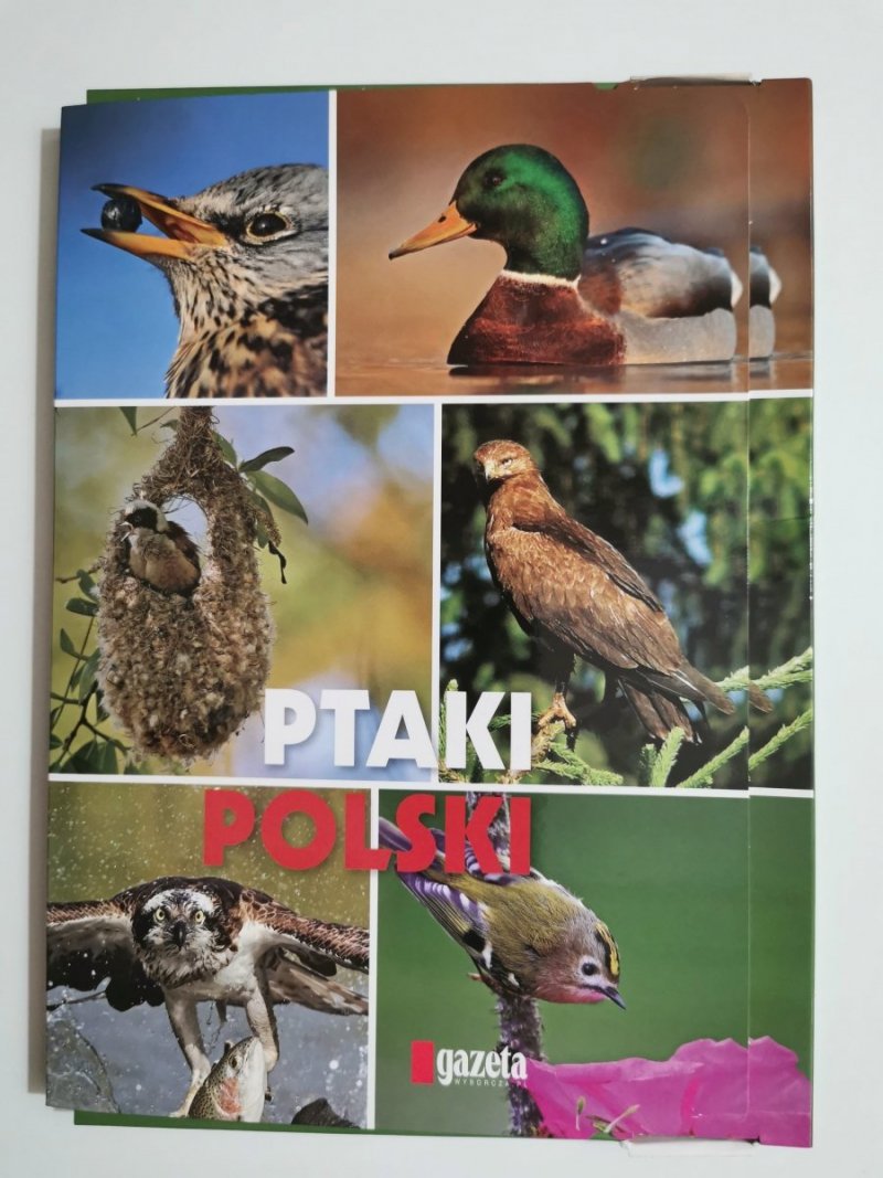 PTAKI POLSKI. KOMPLET 15 NUMERÓW W TECZCE 275x200