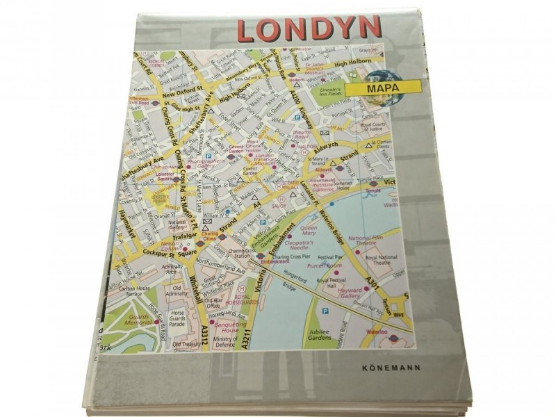 LONDYN. MAPA 1: 150 000