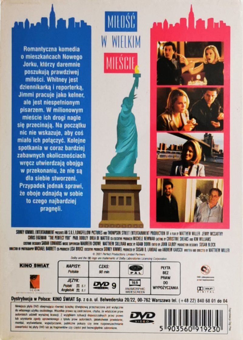 DVD. MIŁOŚĆ W WIELKIM MIEŚCIE