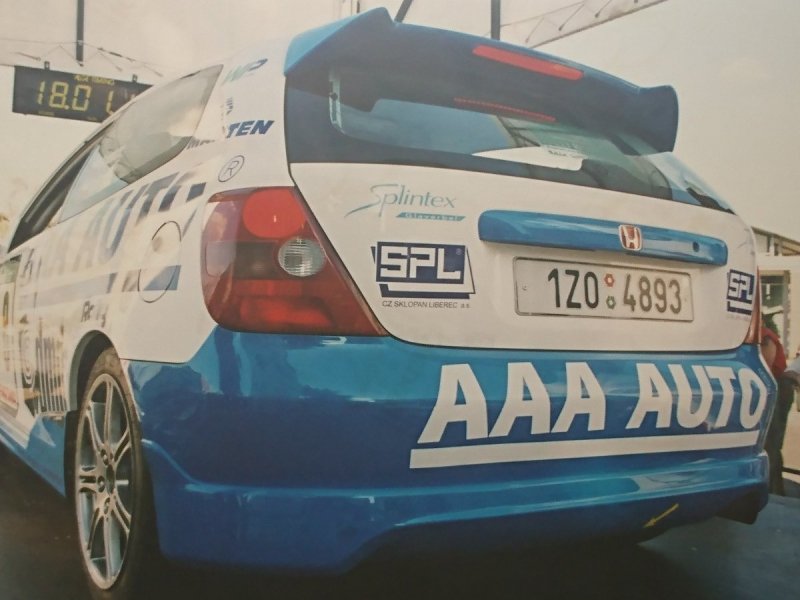 RAJD WRC 2005 ZDJĘCIE NUMER #263 HONDA CIVIC