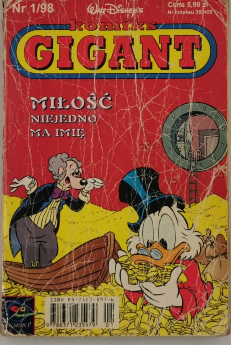 GIGANT NR 1/98 MIŁOŚĆ NIEJEDNO MA IMIĘ