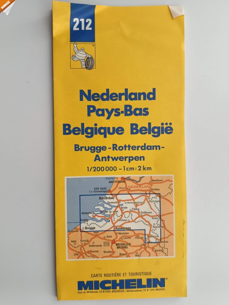 NEDERLAND PAYS-BAS BELGIQUE BELGIE. BRUGGE-ROTTERDAM ANTWERPEN. 212