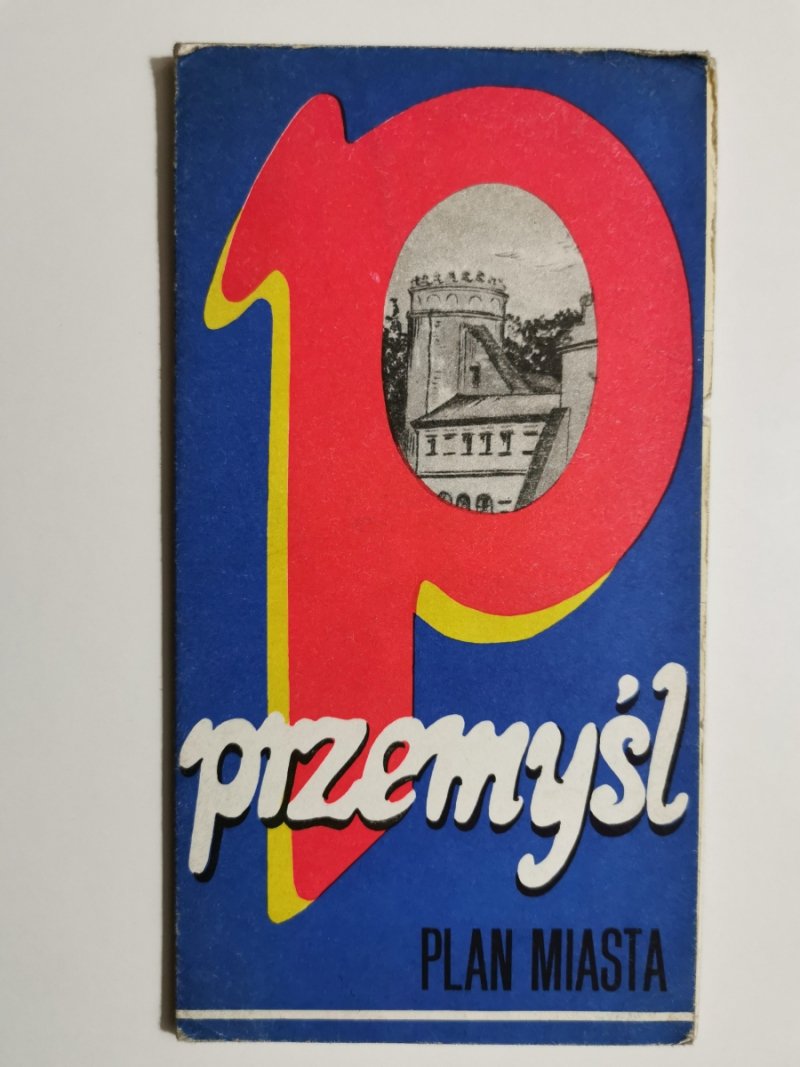 PRZEMYŚL, PLAN MIASTA. 1976