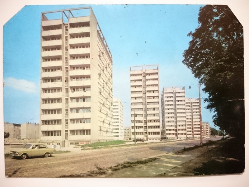 SZCZECIN. ULICA JANA MATEJKI FOT. JABŁOŃSKI