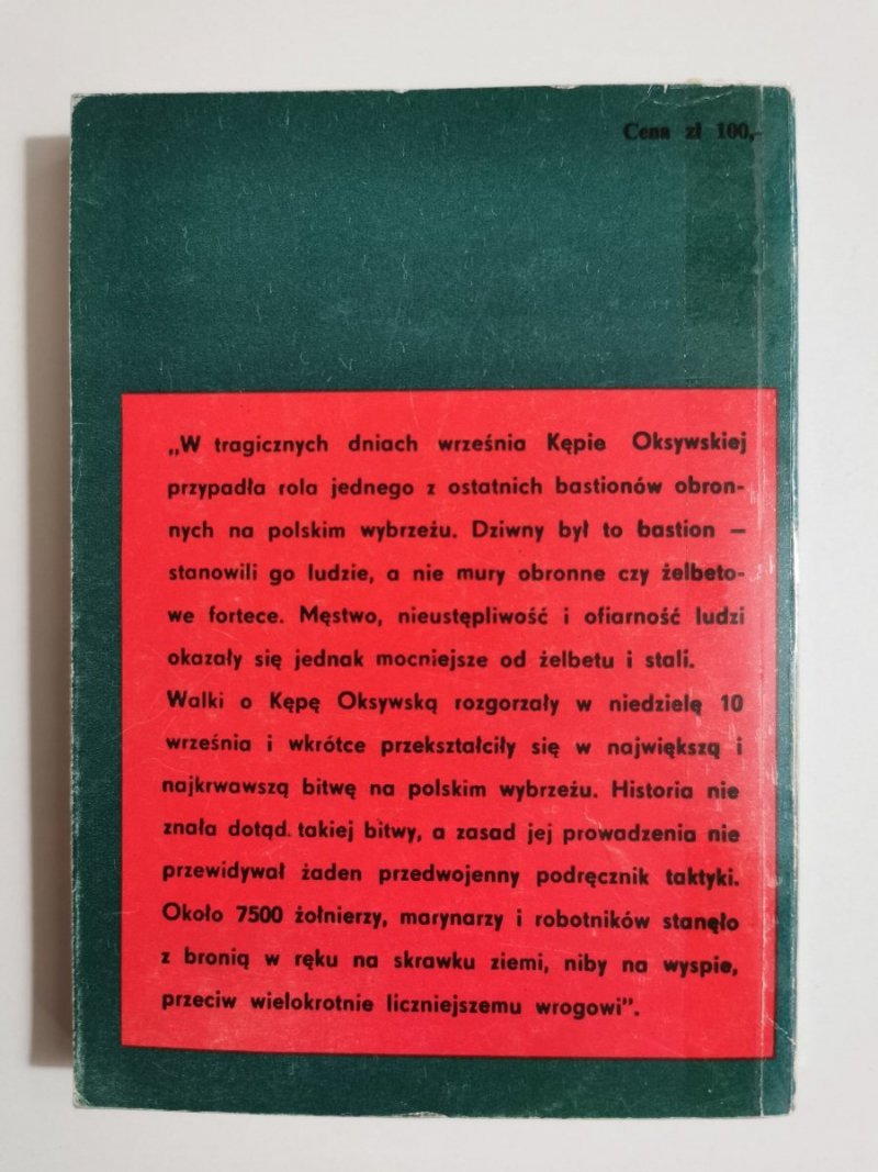 OBRONA KĘPY OKSYWSKIEJ - Edmund Kosiarz 1984
