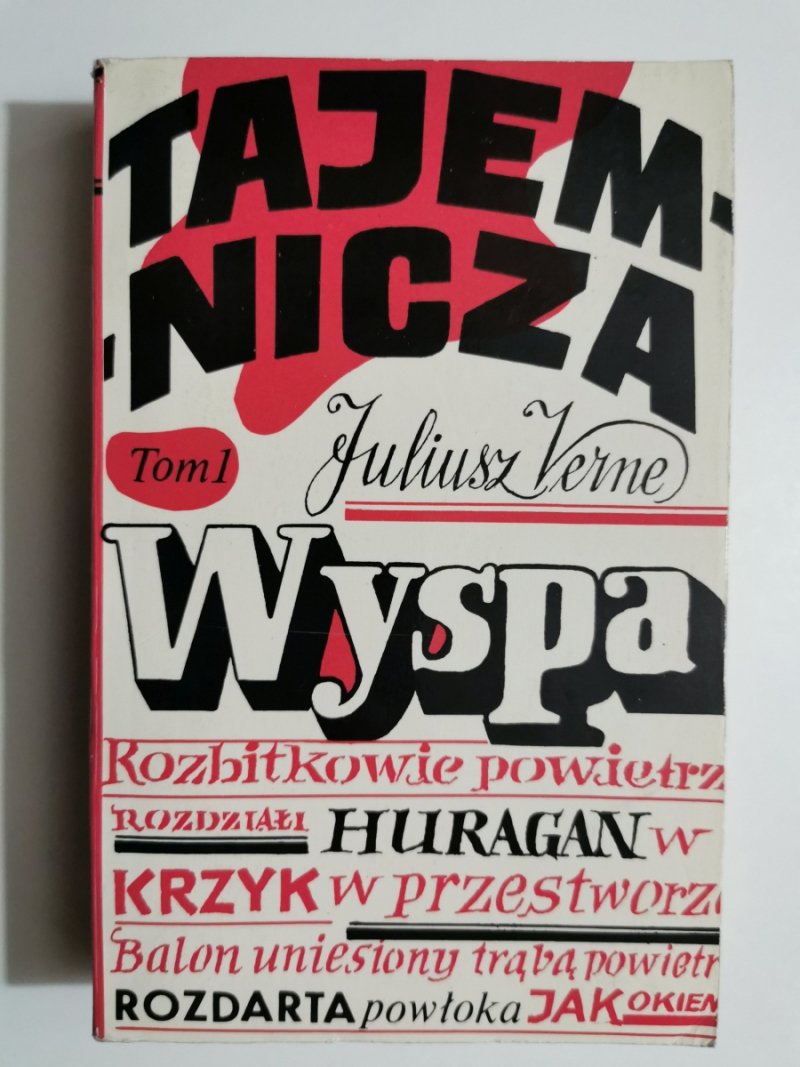 TAJEMNICZA WYSPA TOM 1 - Juliusz Verne