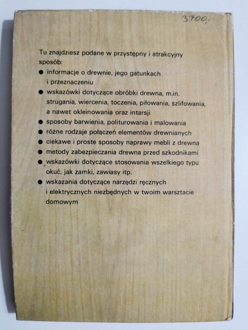 DREWNO. MOJE HOBBY - Janusz Polański 1989