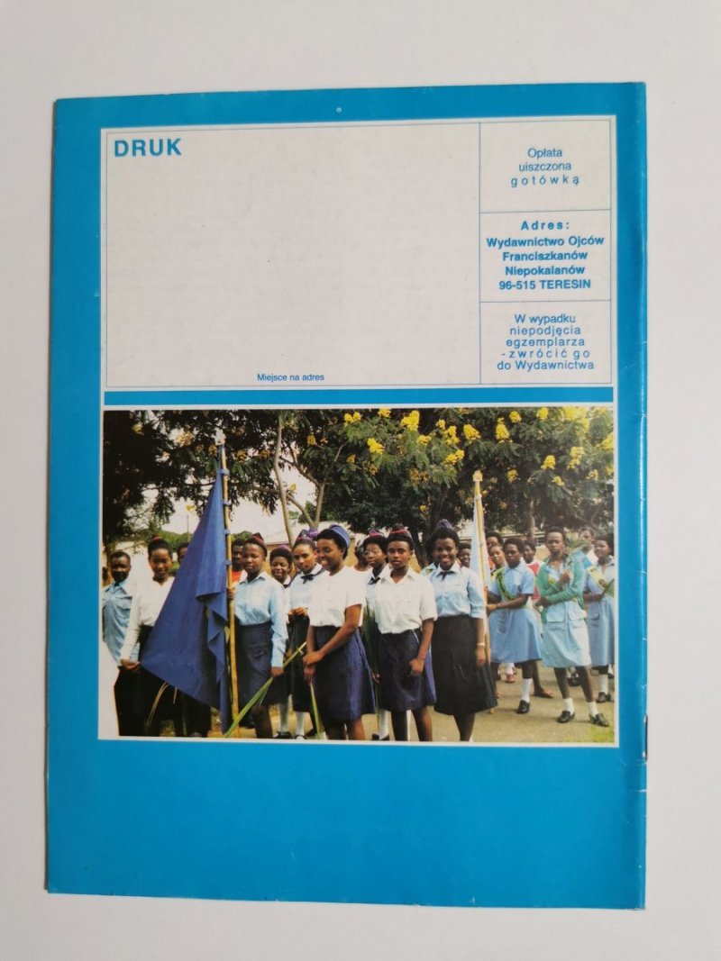 RYCERZ NIEPOKALANEJ NR 5 (407) MAJ 1991 