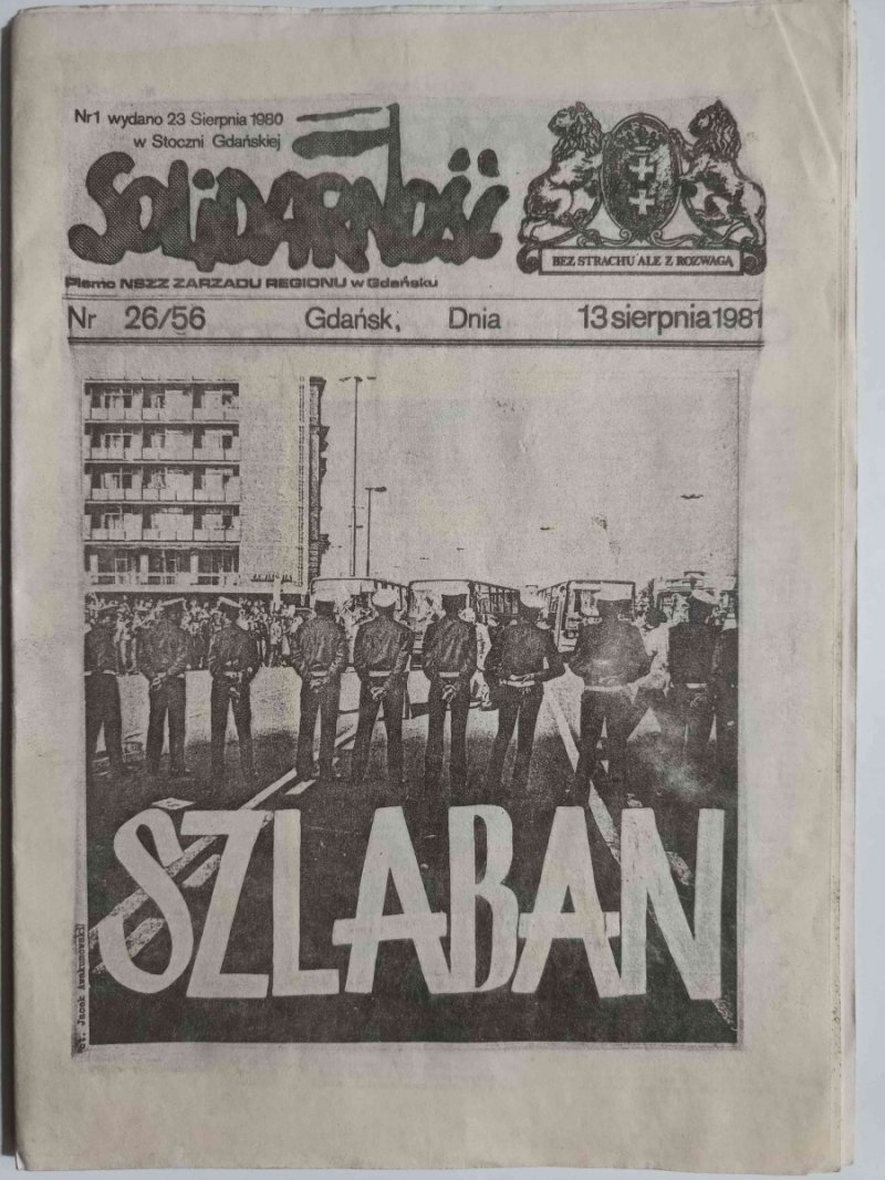 SOLIDARNOŚĆ 26/56 13 SIERPNIA 1981